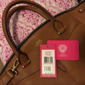 Vince Camuto Camel Satchel